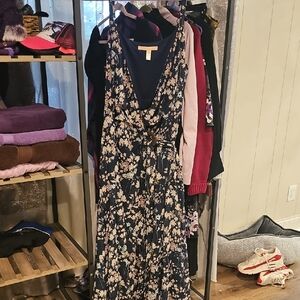 Hutch Navy Floral Dress